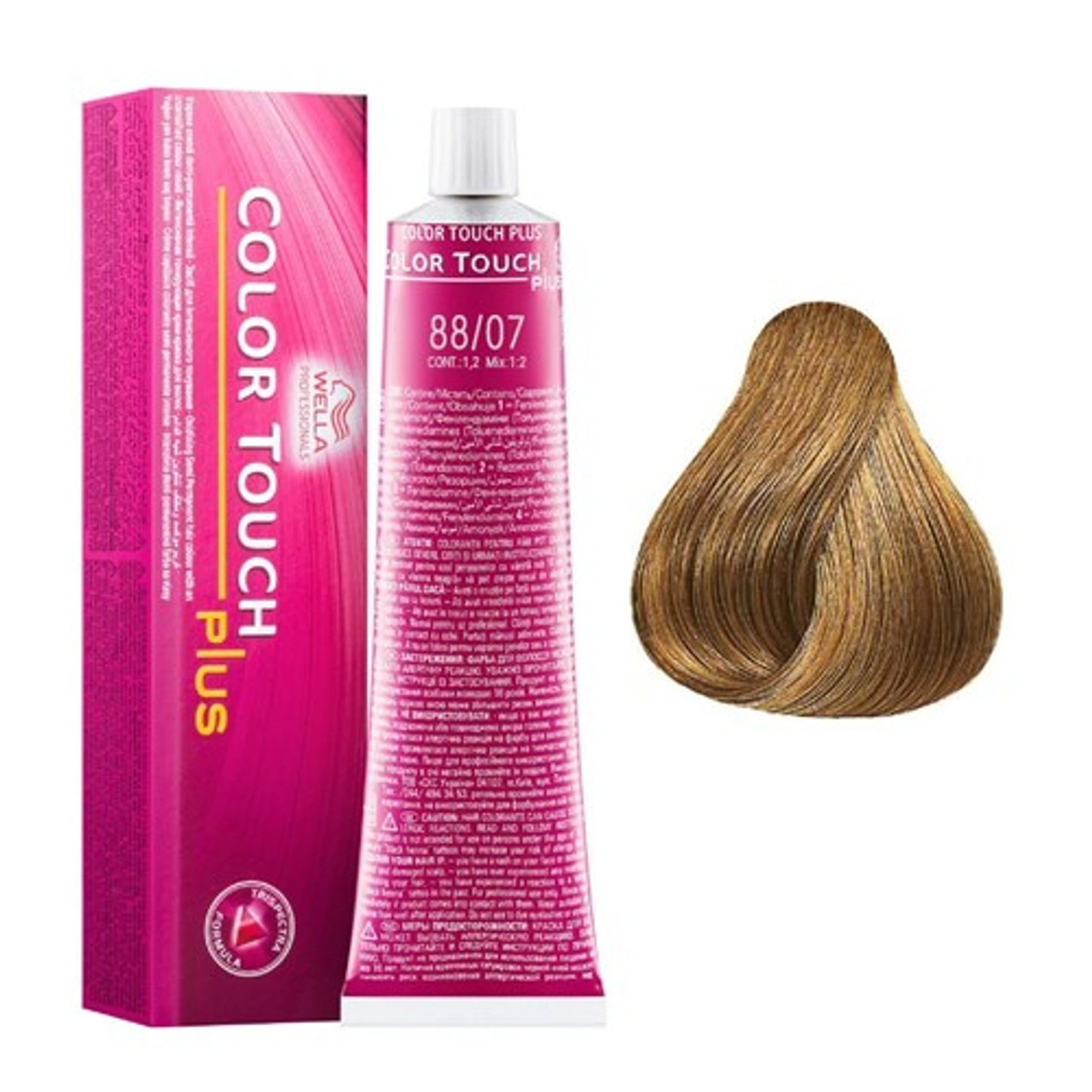 Wella Color Touch Hajszínező - 88/07 60ml Light Blonde Natural Brown képe 1